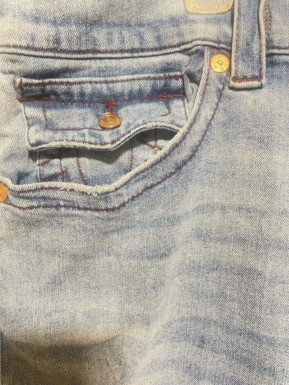 True Religion Ricki Relaxed Straight Jeans Size 32